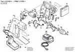 Bosch 0 603 933 642 PBM 7,2 VES-1 Cordless Drill 7.2 V / GB Spare Parts PBM7,2VES-1